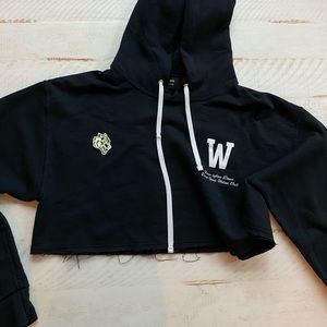 Darc sport crop hoodie